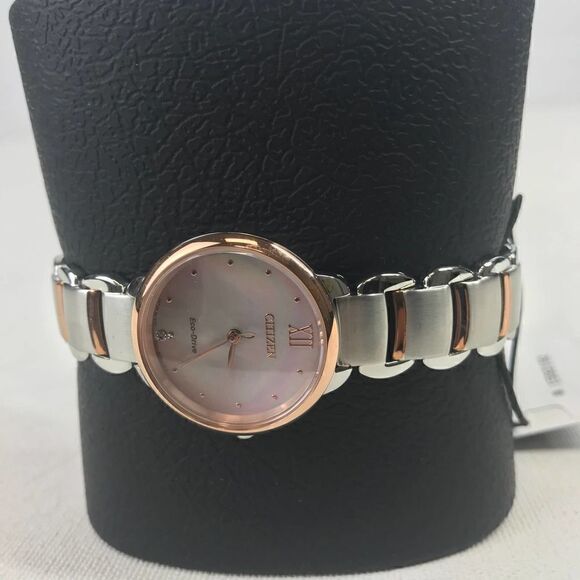 Citizen Womens Eco Mother of Pearl NWT - Picture 4 of 8